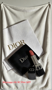 Dior Lipstick & Compact Flannel Throw Blanket D151